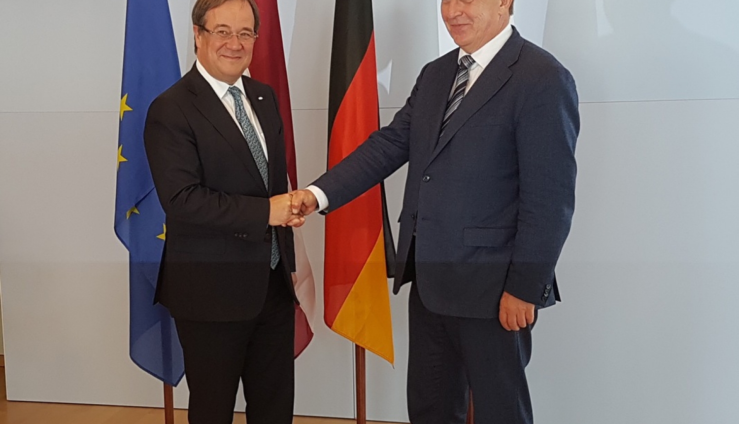 M. Kučinskis ar Ziemeļreinas-Vestfālenes Ministru prezidentu apspriež abu pušu sadarbības iespējas