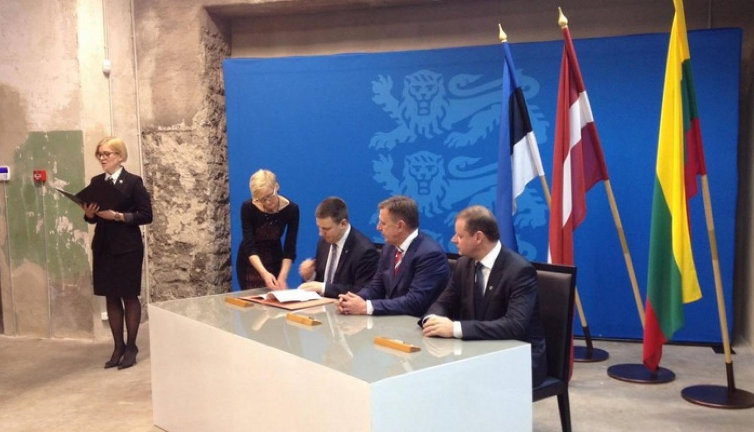 M. Kučinskis Signs Agreement On The Implementation Of Rail Baltica ...