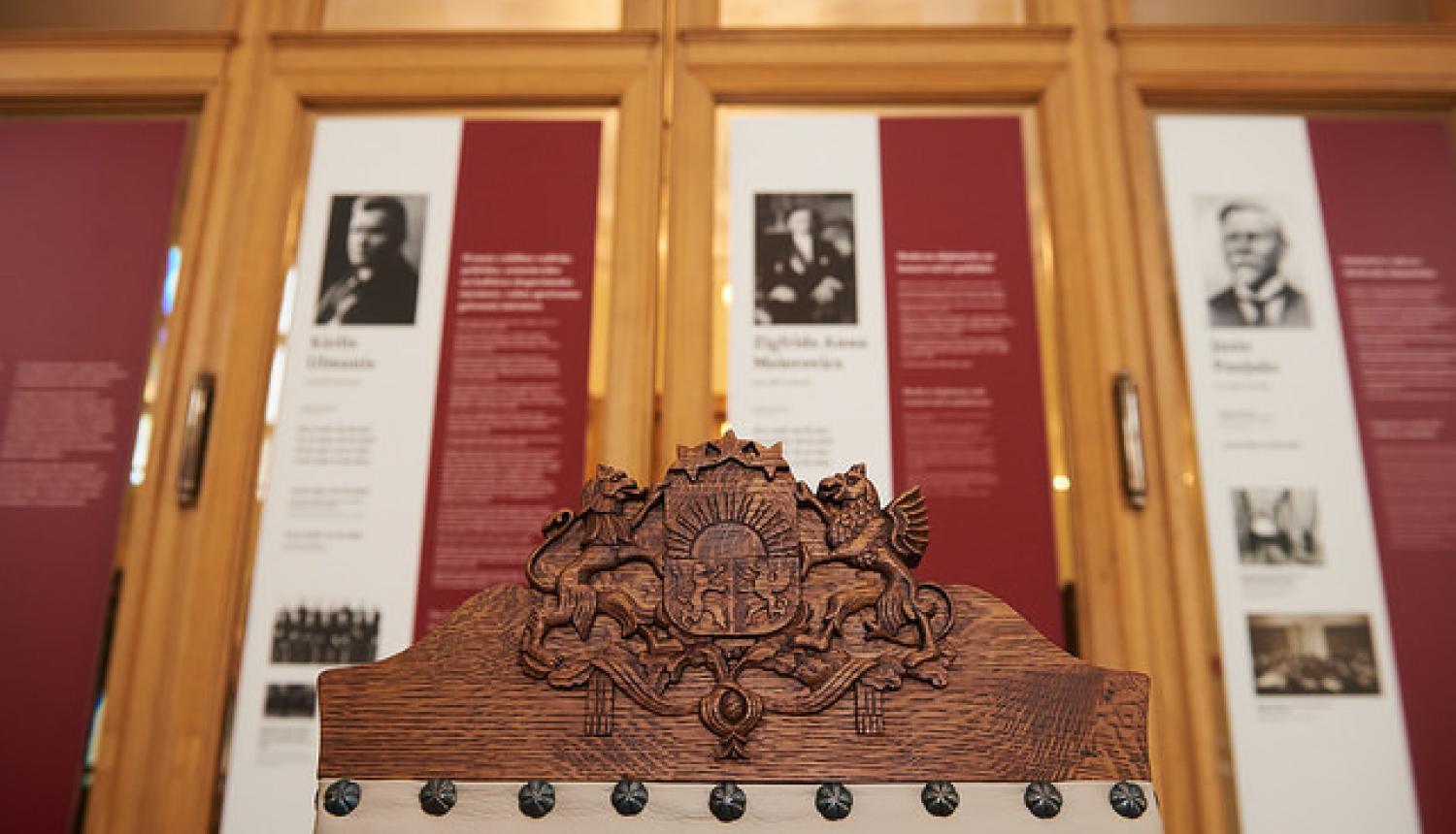 Atzīmē Latvijas valdības pirmās protokolētās sēdes simto gadadienu