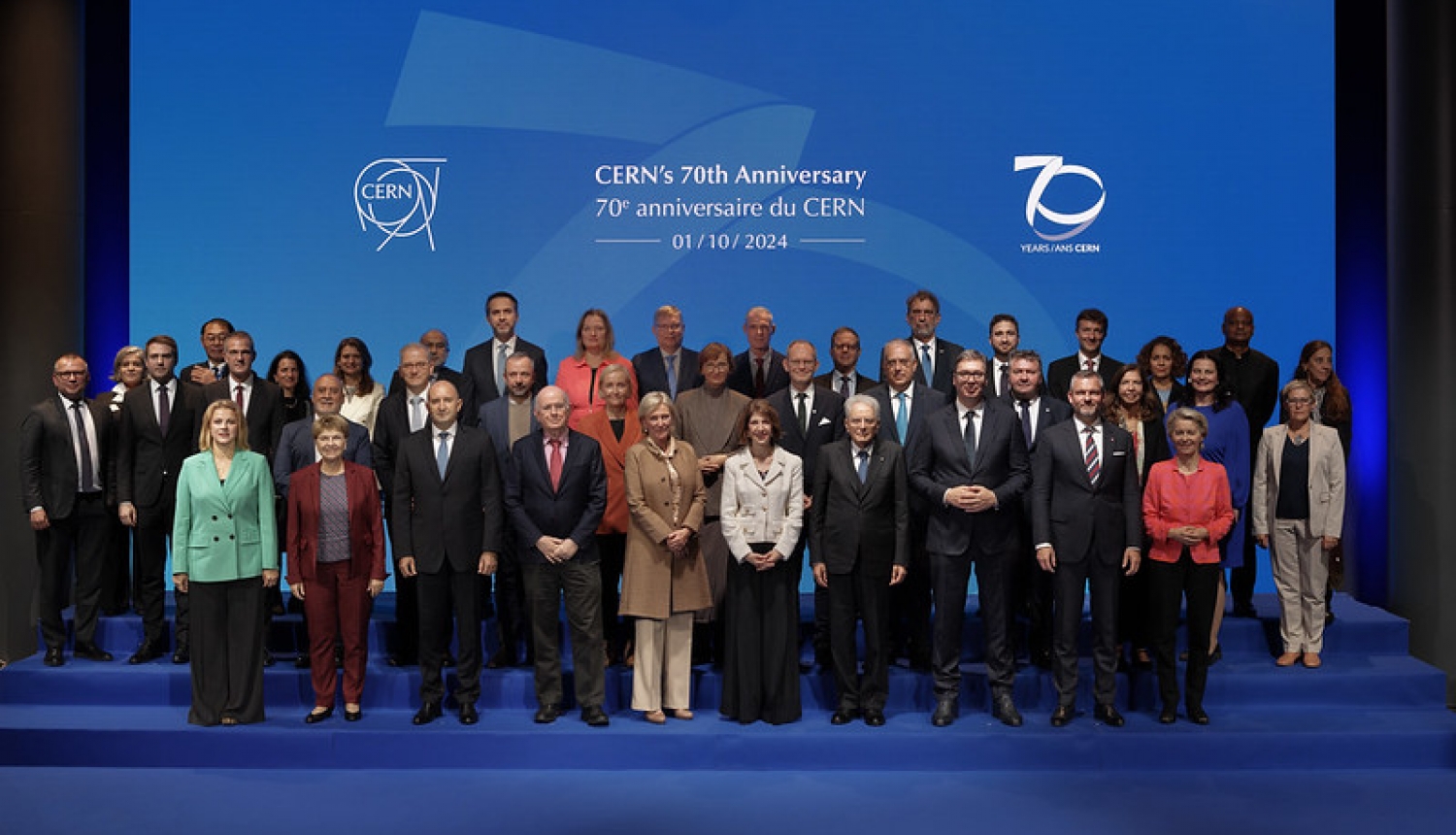 Eiropas Kodolpētījumu organizācijas (CERN) 70. gadu jubilejas atklāšanas pasākums 