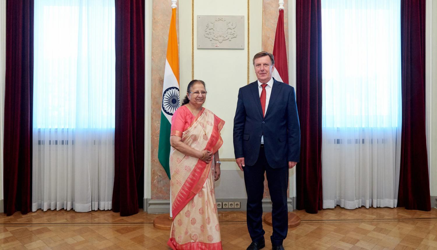 Ministru prezidents: Latvijas un Indijas aktīvais dialogs veicina abu valstu ekonomisko sadarbību