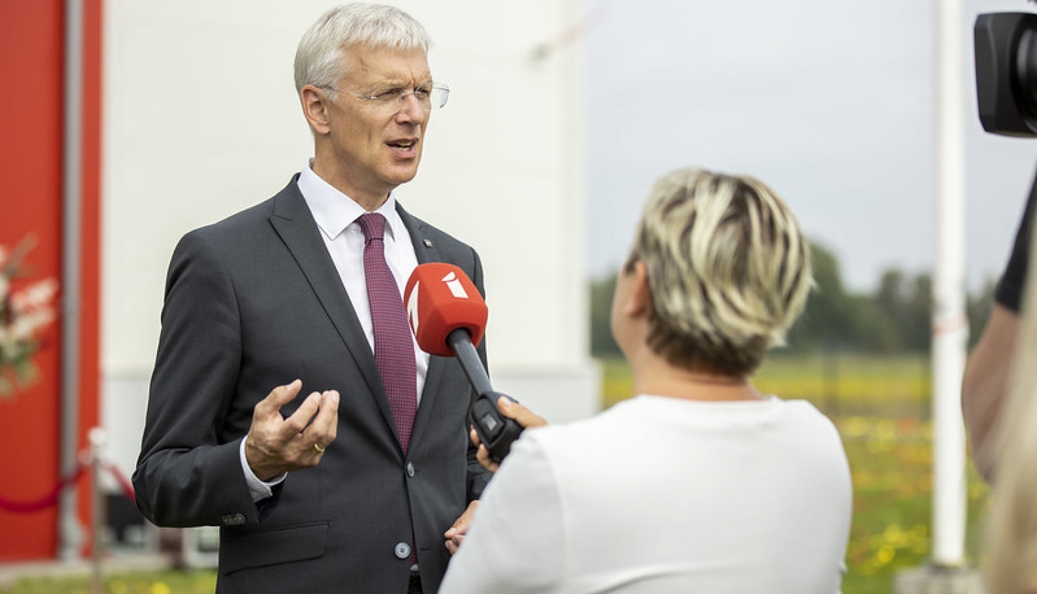 Foto: Ministru prezidents Krišjānis Kariņš